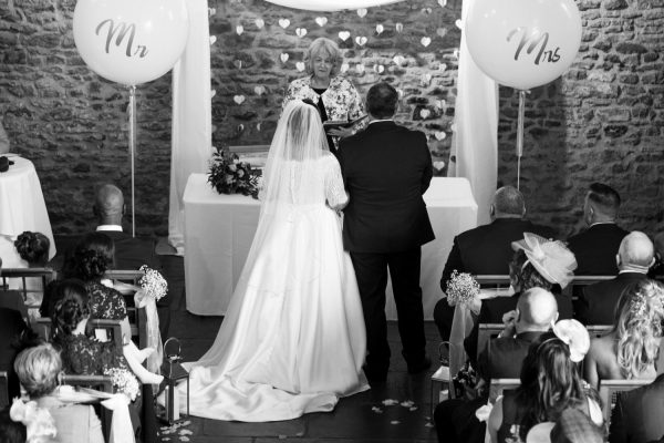 Louise Shrigley Films 2 Bride and groom getting married